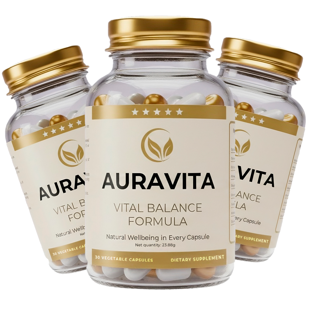 Auravita - 3 Frascos